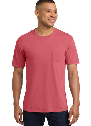 COMFORT COLORS ® Heavyweight Ring Spun Pocket Tee. 6030 - Watermelon | Comfort Colors