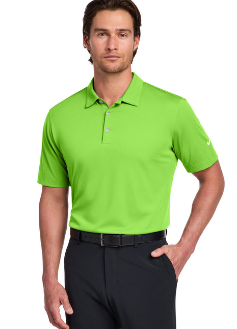 Nike Dri-FIT Vertical Mesh Polo. 637167 - Action Green | Nike