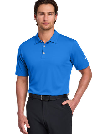 Nike Dri-FIT Vertical Mesh Polo. 637167 - Brisk Blue | Nike