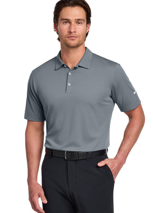 Nike Dri-FIT Vertical Mesh Polo. 637167 - Cool Grey | Nike