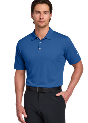 Nike Dri-FIT Vertical Mesh Polo. 637167 - Gym Blue | Nike