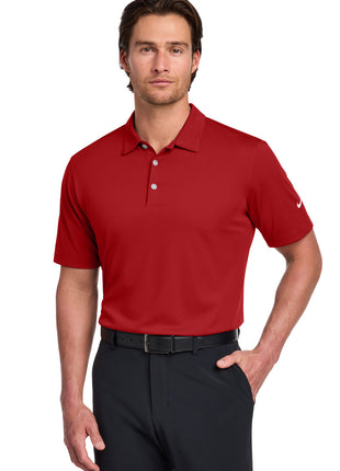 Nike Dri-FIT Vertical Mesh Polo. 637167 - University Red | Nike