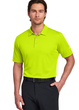 Nike Dri-FIT Vertical Mesh Polo. 637167 - Volt | Nike