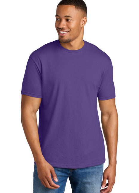 Gildan® Softstyle® CVC Tee 64000CVC - Amethyst | Gildan