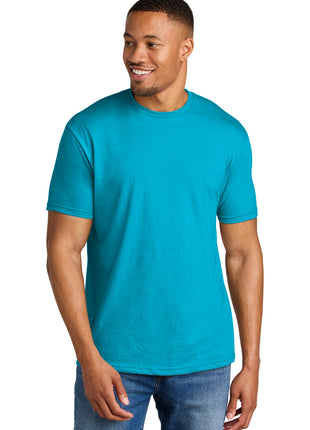 Gildan® Softstyle® CVC Tee 64000CVC - Caribbean Mist | Gildan