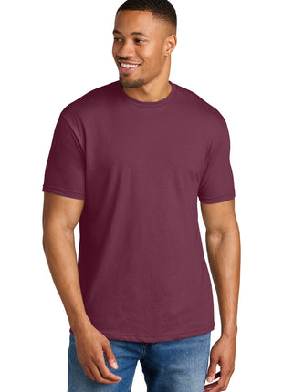 Gildan® Softstyle® CVC Tee 64000CVC - Maroon Mist | Gildan