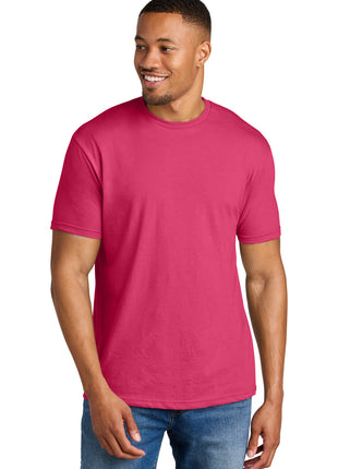 Gildan® Softstyle® CVC Tee 64000CVC - Pink Lemonade Mist | Gildan
