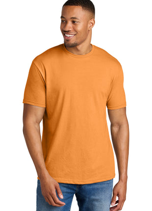 Gildan® Softstyle® CVC Tee 64000CVC - Tangerine Mist | Gildan