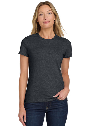 Gildan Softstyle® Women's T-Shirt. 64000L - Dark Heather | Gildan