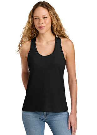 Gildan® Softstyle® Women's CVC Racerback Tank 64220LCVC - Pitch Black | Gildan