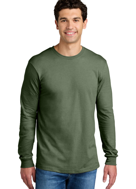 Gildan® Softstyle® CVC Long Sleeve Tee 64440CVC - Cactus | Gildan