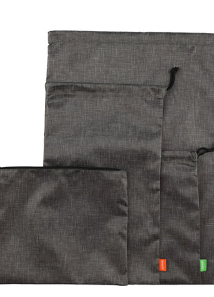 Excursion Recycled Clean Bags Set - Graphite | PromoEO