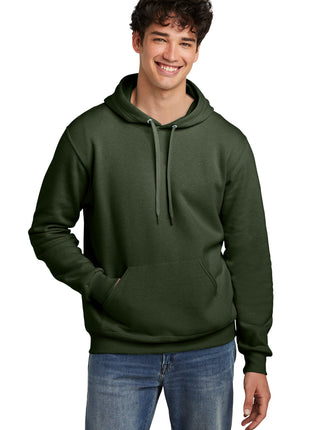 Jerzees Eco™ Premium Blend Pullover Hooded Sweatshirt 700M - Military Green Heather | Jerzees