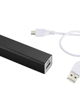 Jolt 2,200 mAh Power Bank - Black | PromoEO