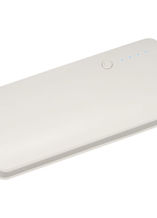 Spare 10000 mAh Power Bank - White | PromoEO