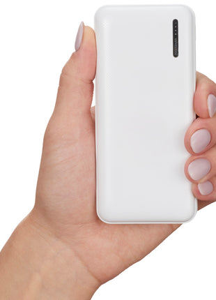 Zodiac High Density 10000 mAh Power Bank - White | PromoEO