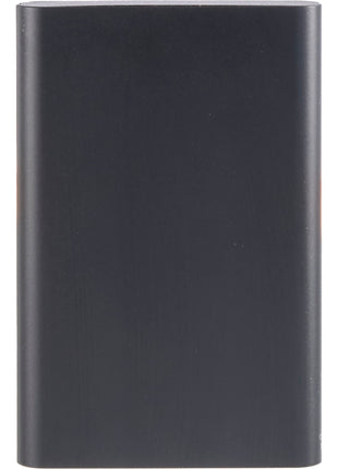 UL Listed Exo Recycled Aluminum 5000 mAh Power Ban - Black | PromoEO