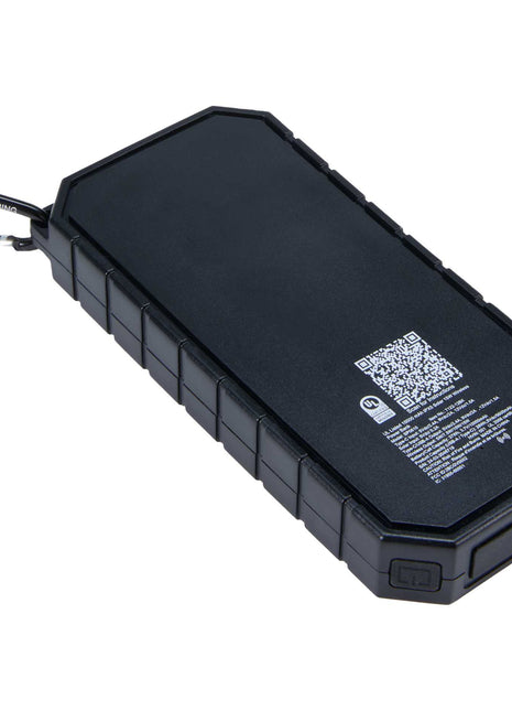 UL Listed 10000  IPX5 Solar 15W Wireless Power Ban - Black | PromoEO