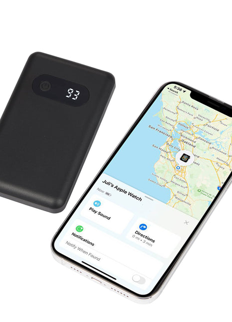 Find My 5000 mAh 18W PD Power Bank/Digital Display