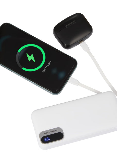 Laptop Power 20,000 mAh PD Power Bank with Cables