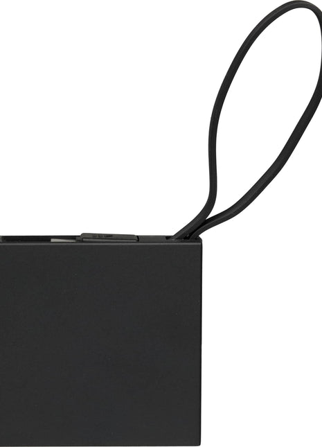 Recycled ABS 2000 mAh Power Bank with Type-C Cable