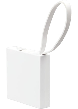 Recycled ABS 2000 mAh Power Bank with Type-C Cable