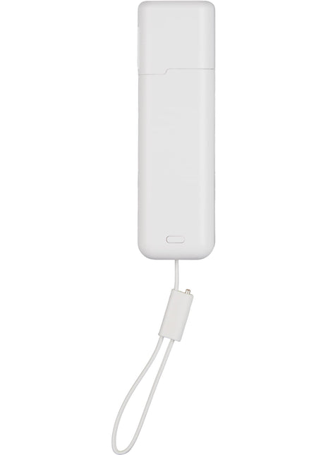 ETL Listed 5000 mAh 20W PD Power Bank with AC Plug - White | PromoEO