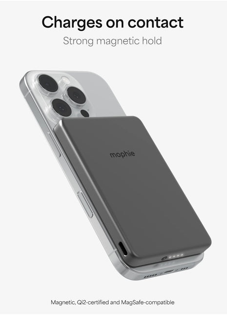 mophie Slim 5,000 mAh Qi 2 Wireless Power Bank