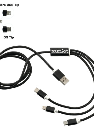 Realm 3-in-1 Long Charging Cable