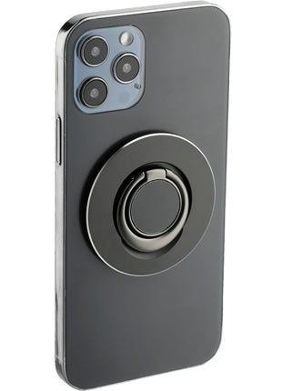 MagClick Phone Ring Holder and Stand - Black | PromoEO