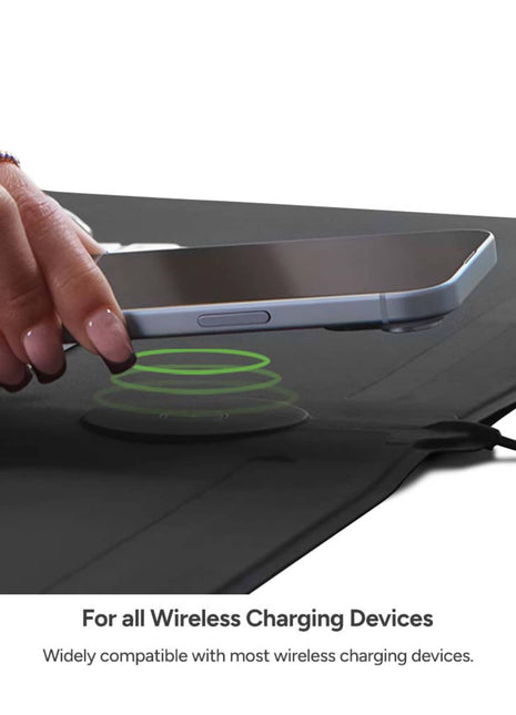 Zagg Desk Mat with Wireless Charging