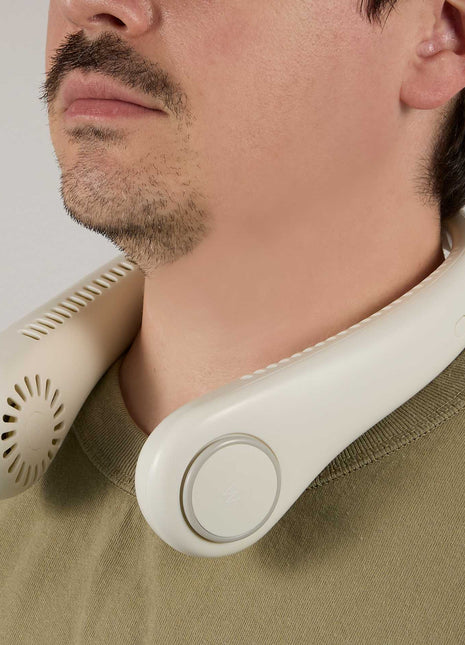 Wellable™ Wireless Neck Fan - White | Wellable
