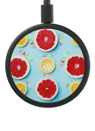 The Looking Glass Wireless Charging Pad - Black | PromoEO
