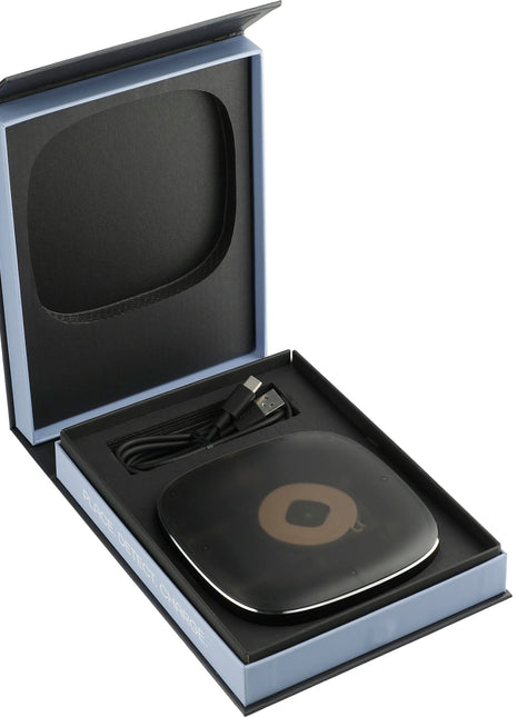 Recon 15W Wireless Pad with Power Detecting Coil - Black | PromoEO