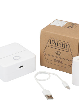 IprintIt Portable Wireless Phone Printer - White | PromoEO