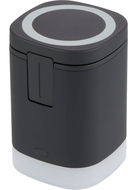 Glow 3-in-1 15W MagClick™ Wireless Charging Stand - Black | PromoEO