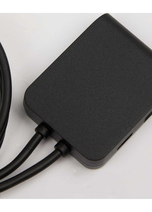5-IN-1 Charging Cable with USB-A/C Hub - Black | PromoEO
