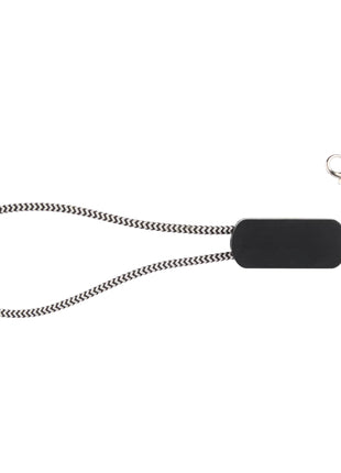 Wrist Link 5-in-1 65W PD Charging Cable Lanyard - Black | PromoEO
