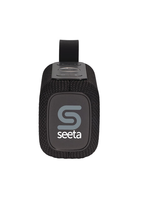 Outdoor Bluetooth Speaker with Microphone - Black | PromoEO