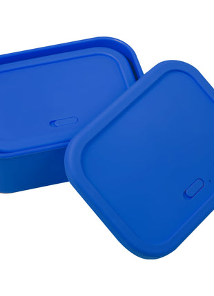 Silicone Food Storage Box with Air Valve - Set of - Blueberry | PromoEO