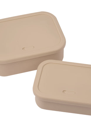Silicone Food Storage Box with Air Valve - Set of