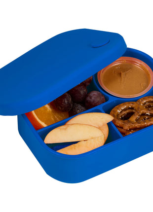 Silicone Bento Box with Air Valve - Blueberry | PromoEO
