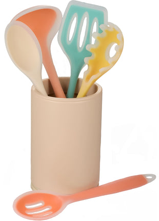 Silicone Cooking Utensil Set - Multi-Colored | PromoEO