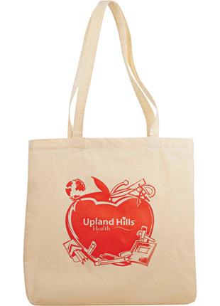 6oz Classic Cotton Canvas Meeting Tote - Natural | PromoEO