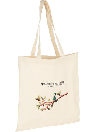 100% 4oz Cotton Canvas Convention Tote - Natural | PromoEO