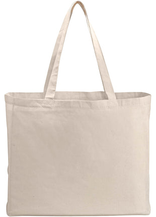 6oz Cotton Canvas All-Purpose Tote - Natural | PromoEO