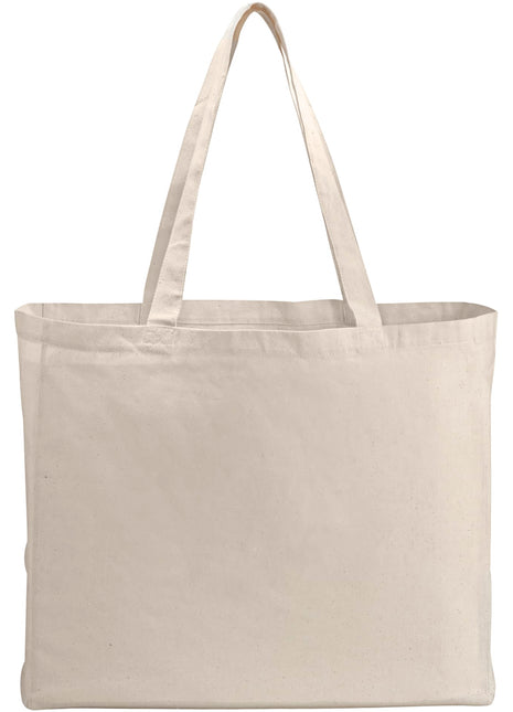 6oz Cotton Canvas All-Purpose Tote - Natural | PromoEO