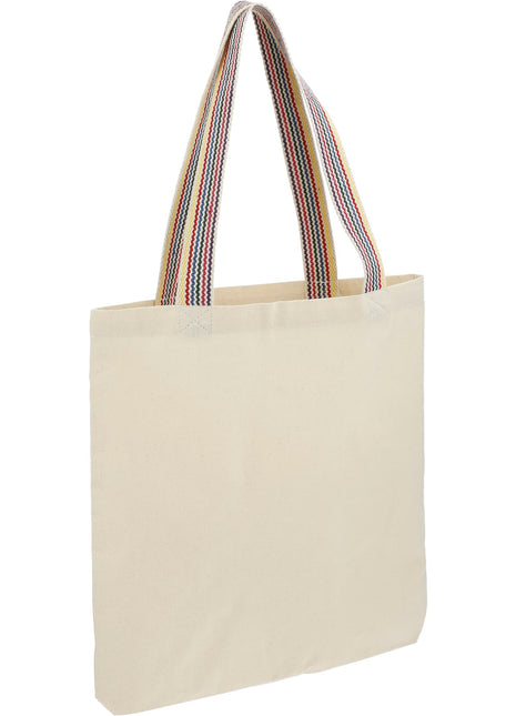 Rainbow Recycled 6oz Cotton Convention Tote