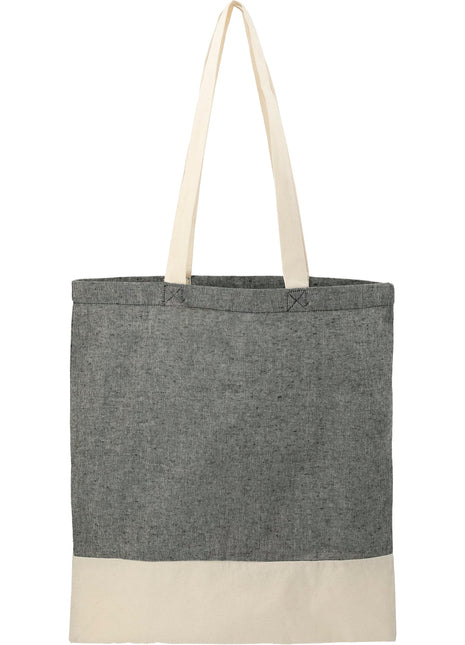 Split Recycled 5oz Cotton Twill Convention Tote