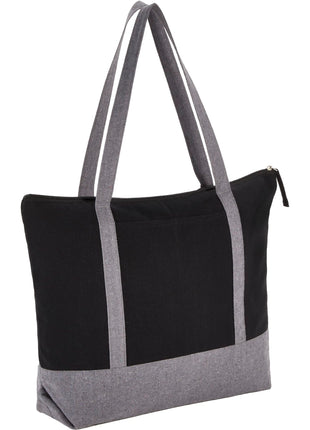 Repose 10oz Recycled Cotton Zippered Tote